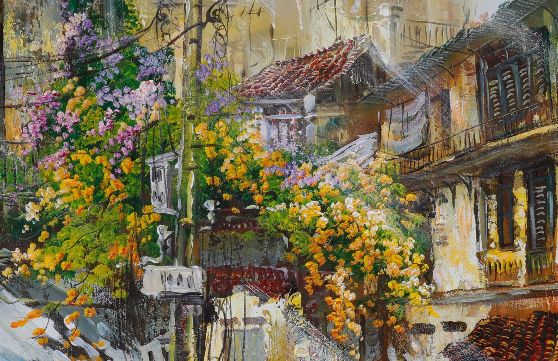 tranh sơn dầu Hà Nội