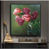 Tranh hoa tulip trang trí đẹp