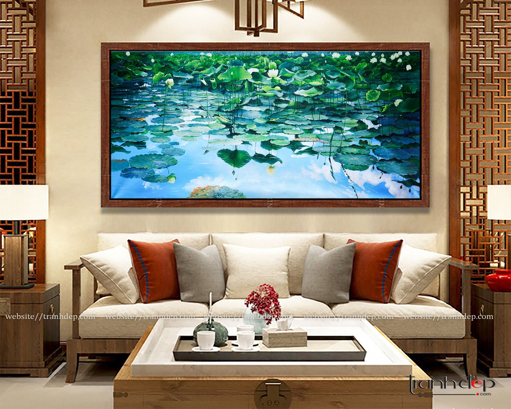 Tranh treo tường phòng khách