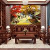 Tranh phố cổ độc đáo