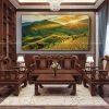 tranh sơn dầu phong cảnh tây bắc